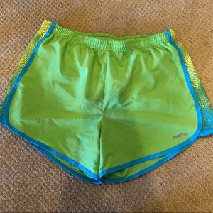 Green Reebok Shorts
